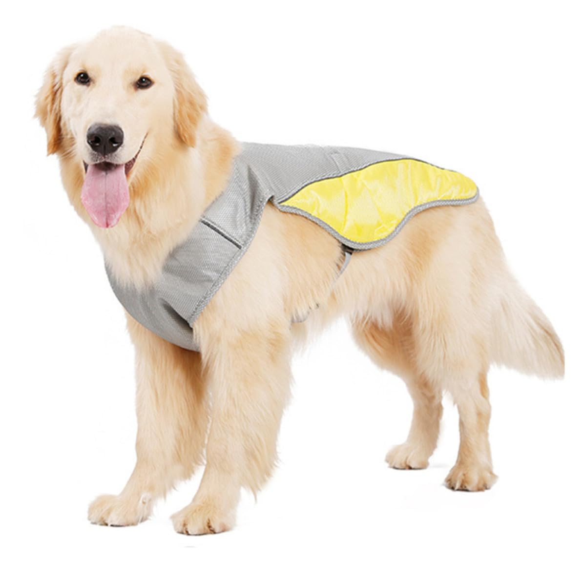Chaleco refrescante para perros que alivia el calor de cachorros con tejido transpirable