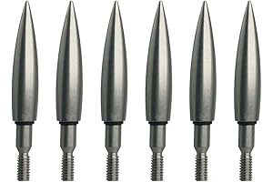 ALIARCHERY Break-Off Field Points for ID.6.2mm Carbon Arrows