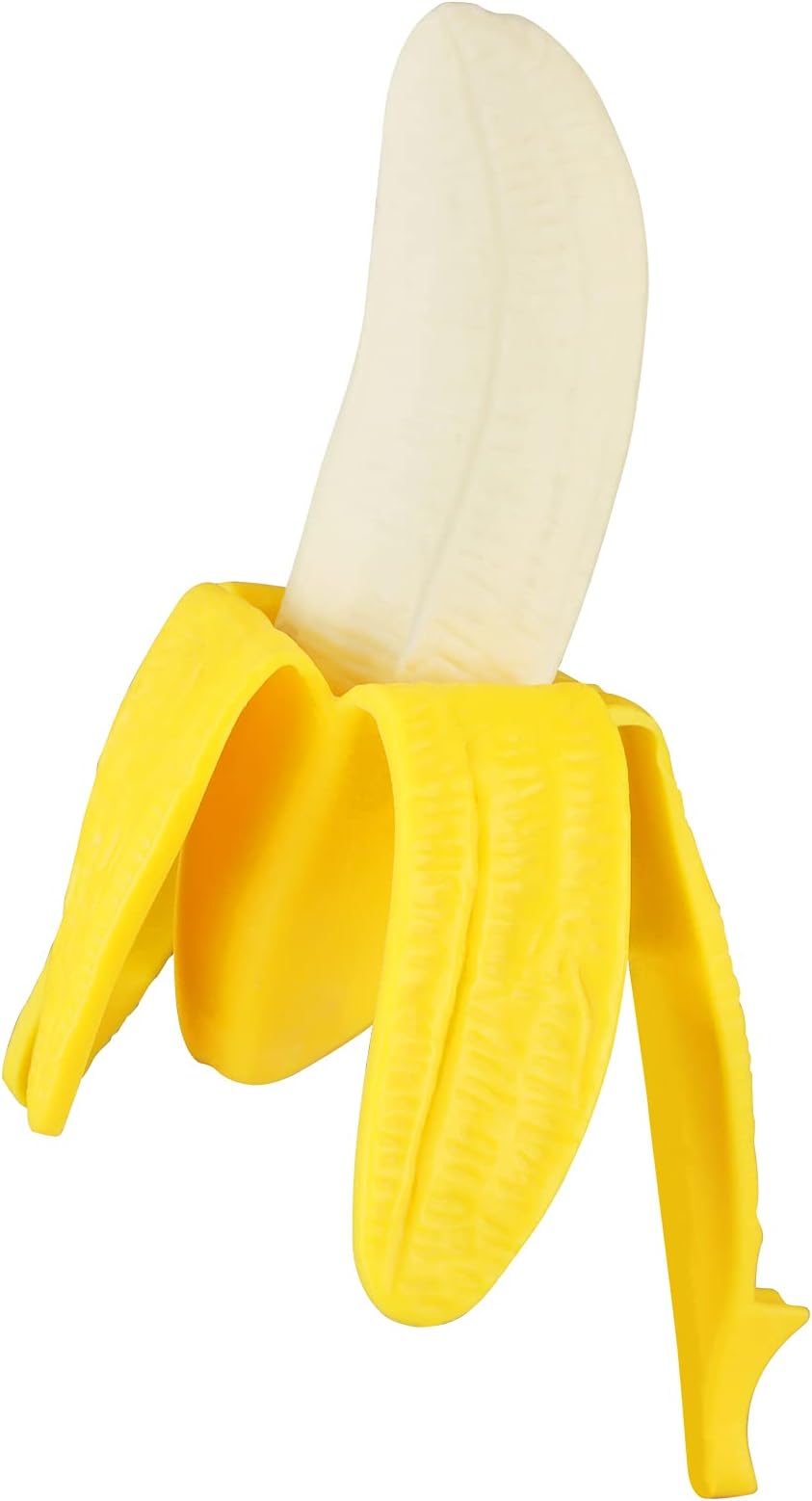 ATESSONSquishy Toys Slow Rising Squishy Squeeze Toys, Super Soft Stress Relief Toys Banana Kawaii Party Favors for Kids Novelty Toy Birthday Gifts for Boys Girls Adults