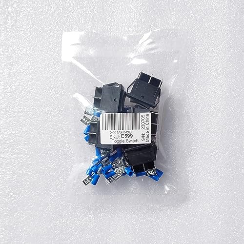 Gebildet 5pcs Interruttore a Bilanciere Momentaneo...