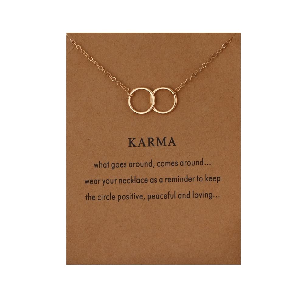 Karma Necklace - A Stylish and Thoughtful Gift for Women
