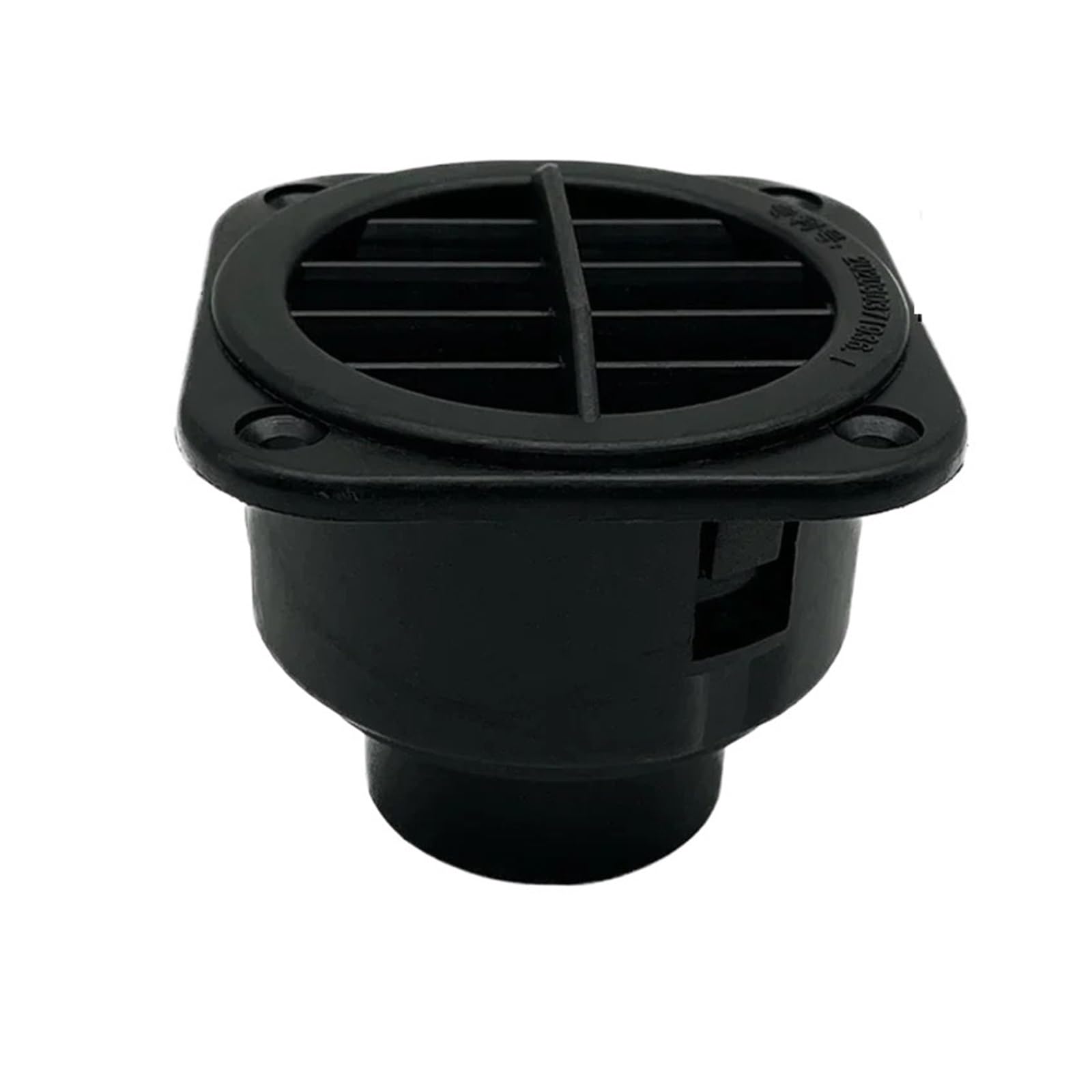 Vavgkdkpzb 6Pcs 42Mm Square Car Air Con Vent For Webasto Truck Car Heater Ducting Duct Air Outlet Dashboard Airs Vents Grille(6Pcs 42Mm Square)