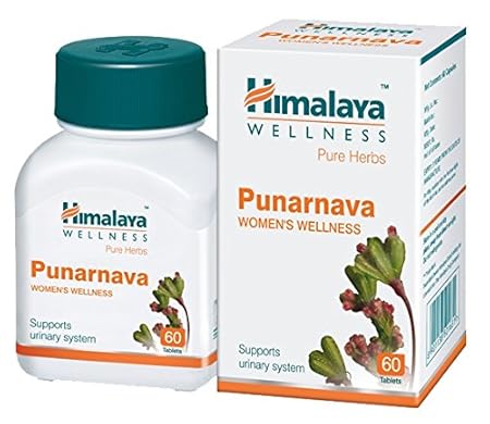 Himalaya Punarnava Tablets - 60 Count