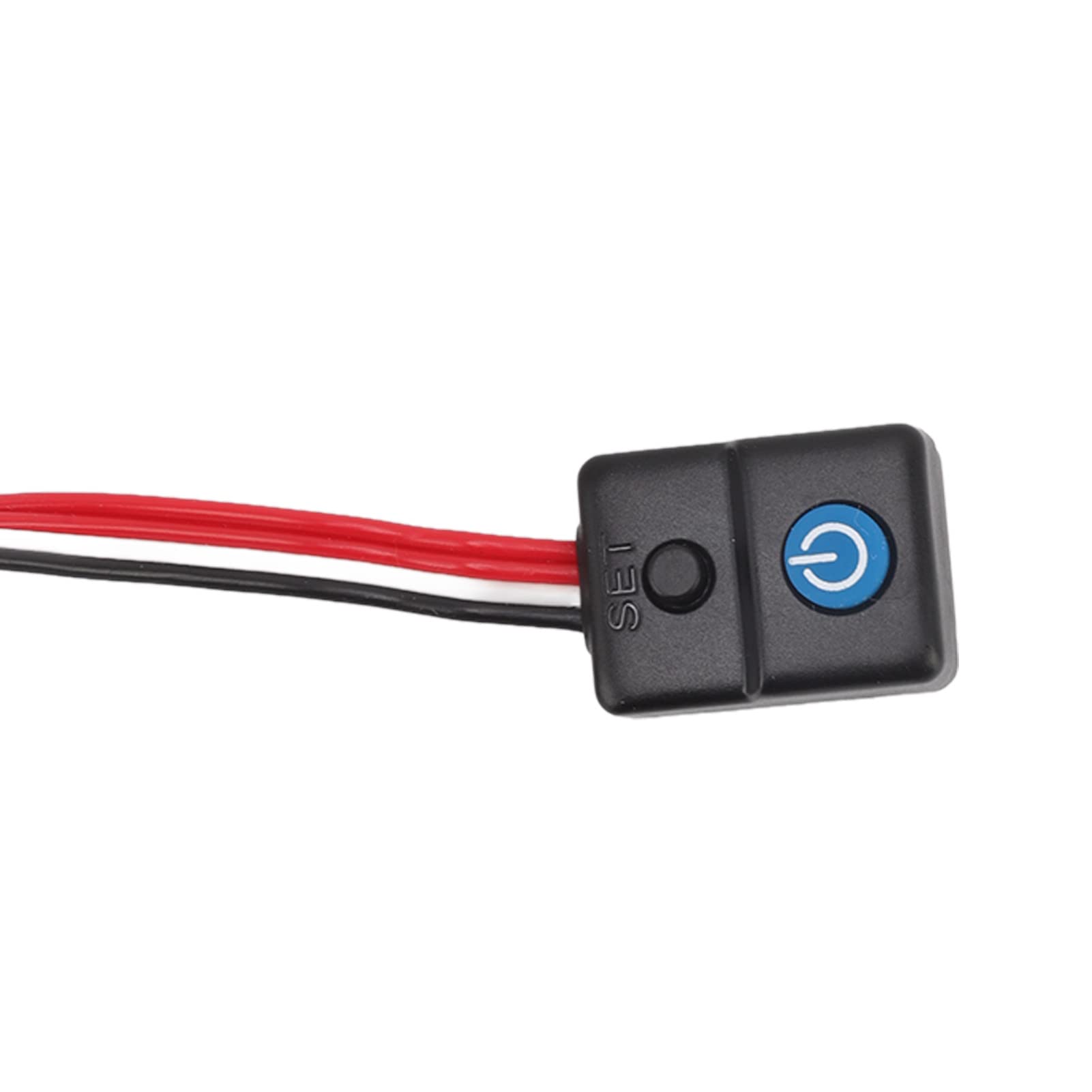 Naroote Elektroniczny Regulator Prędkości RC 160A 8S Wodoodporny ESC do Samochodu ZD Racing 1/7, Trwałe Aluminium i Tworzywo Sztuczne