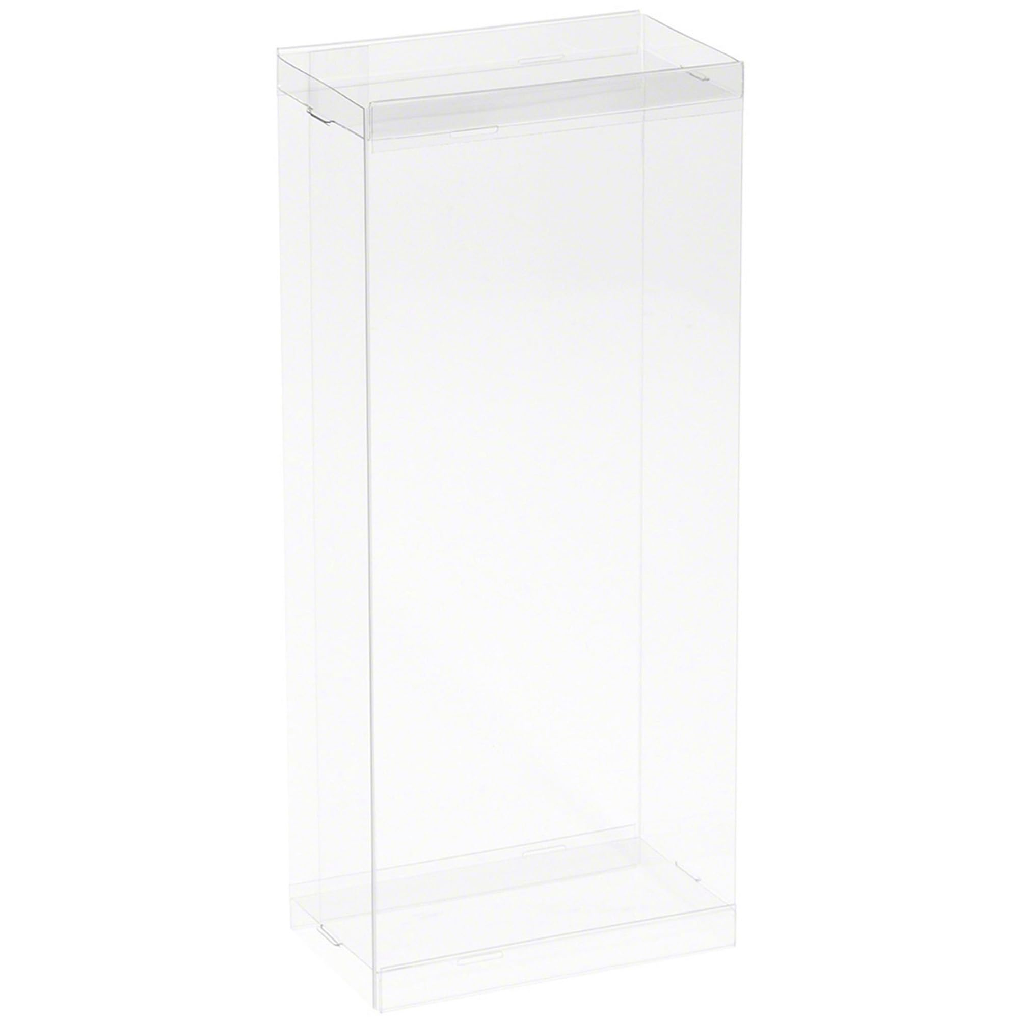 DollSafe Clear Folding Display Box for 7-8 inch Dolls and Action Figures, 4