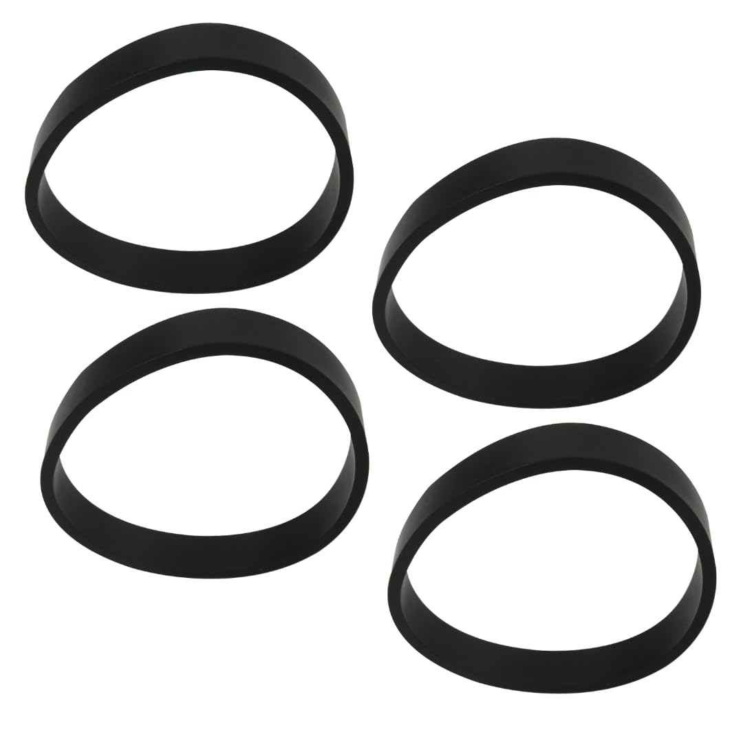 Upgraded 4x Belts Fit for Dirt Devil Hand Vacuum Model 103 Replacement Vacuum Belts Direct Replacement Fit for Broken Belt Convenient and Reliable