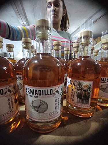 Armadillo Blushed Blond, Pure Single Barrel Rum, 40% Alkohol, handgefertigt aus Paraguay, amerikanischer Eiche, ohne Zusatzstoffe – Bild 6
