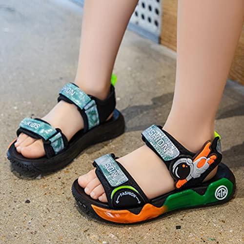 sfdgfhyf Little Boys Cartoon Shoes 3 to 12 Years Cartoon Sandals Summer Soft Sole Casual Shoes Children's Sports Beach3