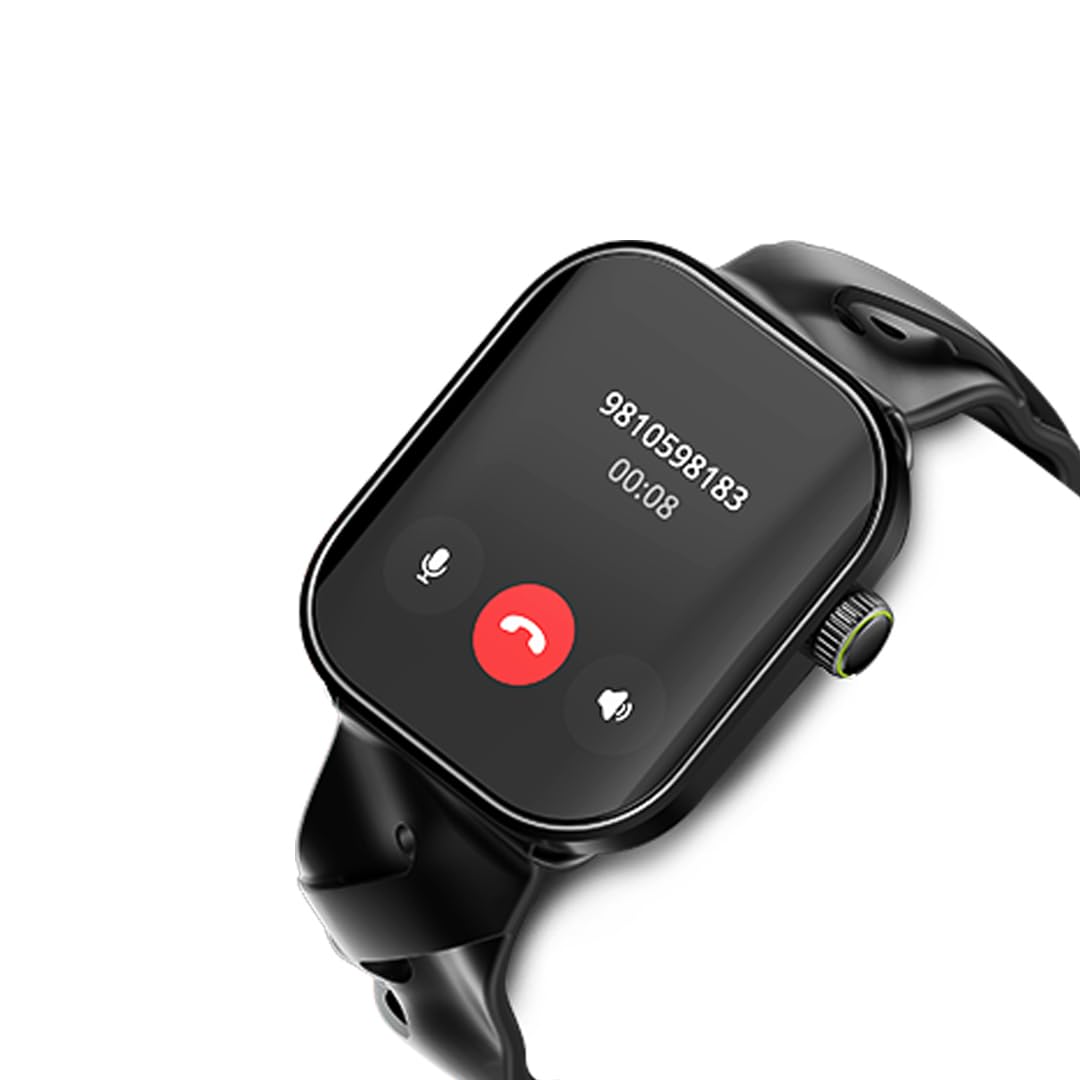 Oraimo Montre Connectée Écran AMOLED 60Hz 1,85" Appel Bluetooth HD Smartwatch Homme Femme Sport 143 Modes Étanche IP68 Autonomie 14 Jours Cardio SpO2 Podomètre Notifications SMS Message Android iOS