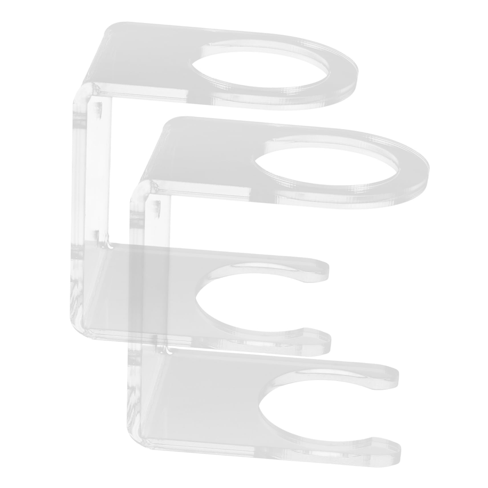 VICASKY 2pcs Wall Mounted Baseball Bat Holders Elegant Display Stand for Home Office Space Saving Design for Organized