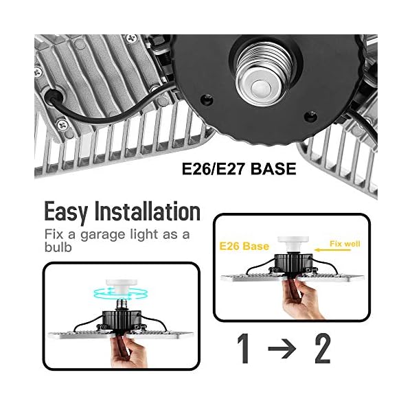 Ylife LZHOME LED Garage Lichter, verformbare LED – Bild 8