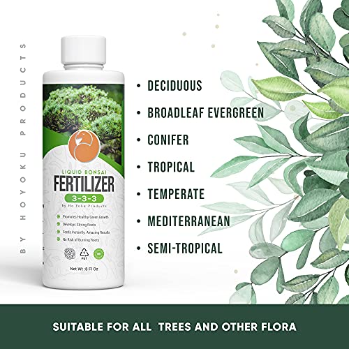 Fertilizante líquido para bonsái 3-3-3 Ho Yoku 8 oz miniatura 6