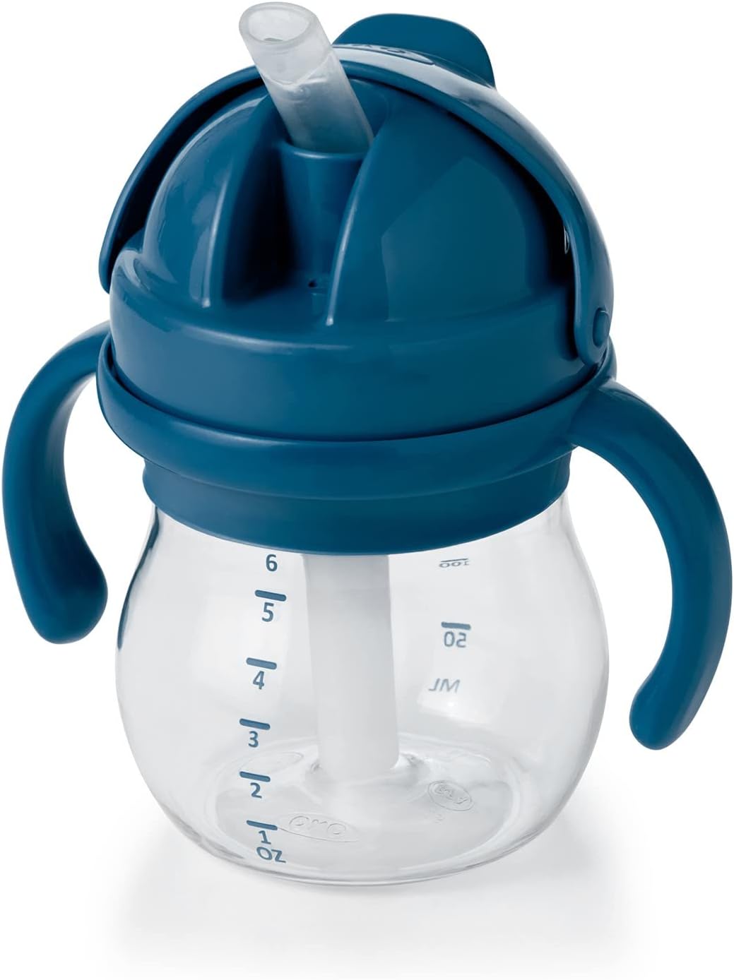 OXO Tot Transitions Straw Cup with Removable Handles - 6oz - Navy