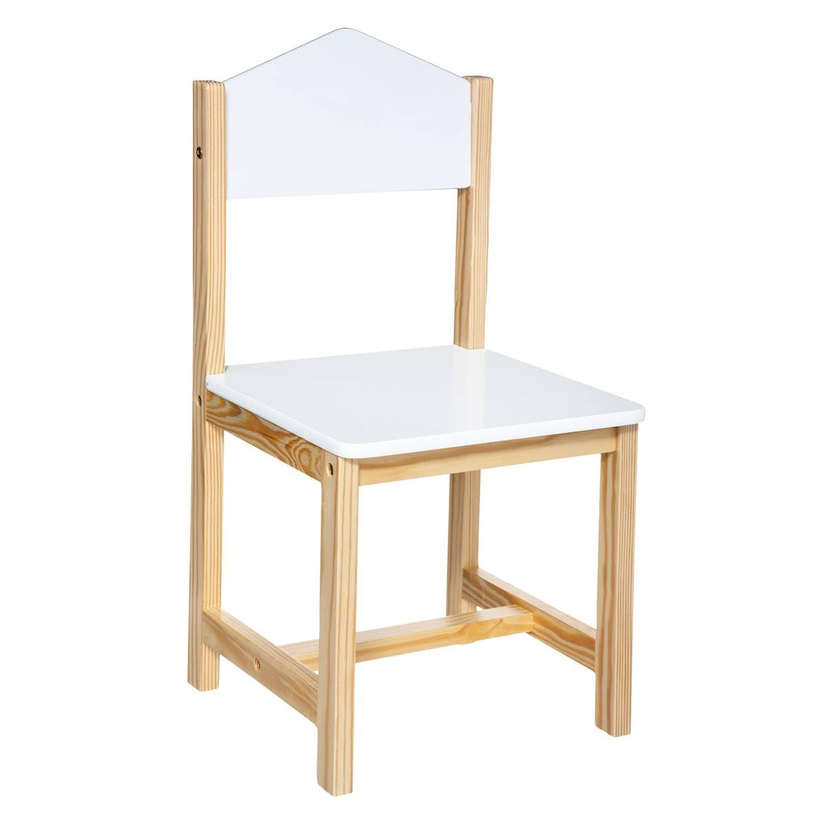 Chaise Enfant Maison Blanche Atmosphera