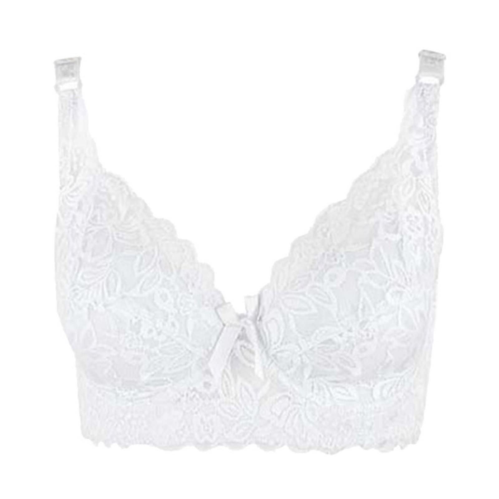 PSWL Big Size Bras Women Bra Push Up Frontless Bra Without Bracket Underwear For Women Sexy Ultrathin Transparent Brassiere Bra (Color : 7, Cup Size : 100D)