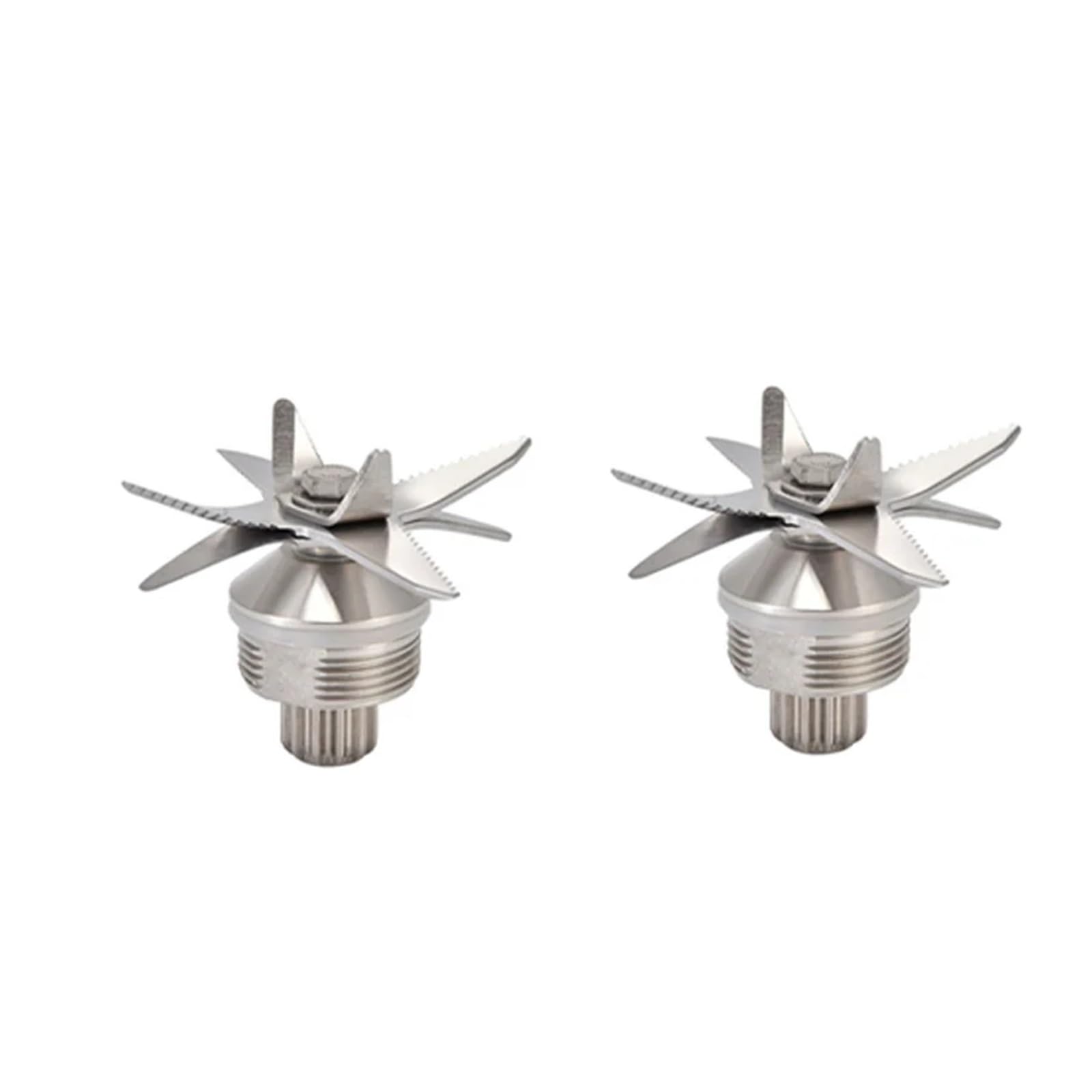 For TWK TM 767 800 TWK jtc 767 800 Edelstahlklingen Eiscrusher Messer for Entsafter Mixer Ersatzteil for 2L Behälter 010 767 800 G5200(2pcs)