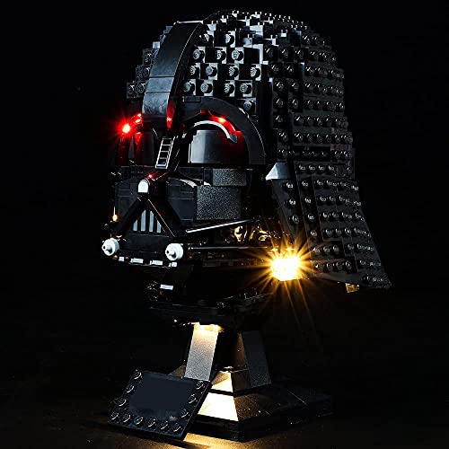 Kyglaring Led Light Set Kompatibel mit Lego Star Wars Darth Vader 75304 Light Kit für Helm Building Blocks - The Bricks… – Bild 3