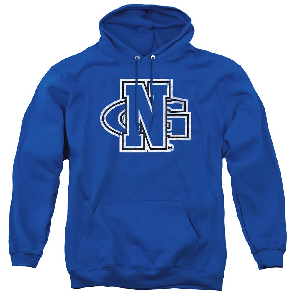 LOGOVISION Official Collegiate Distressed Primary Logo Adult Pullover Hoodie Collection — view 68