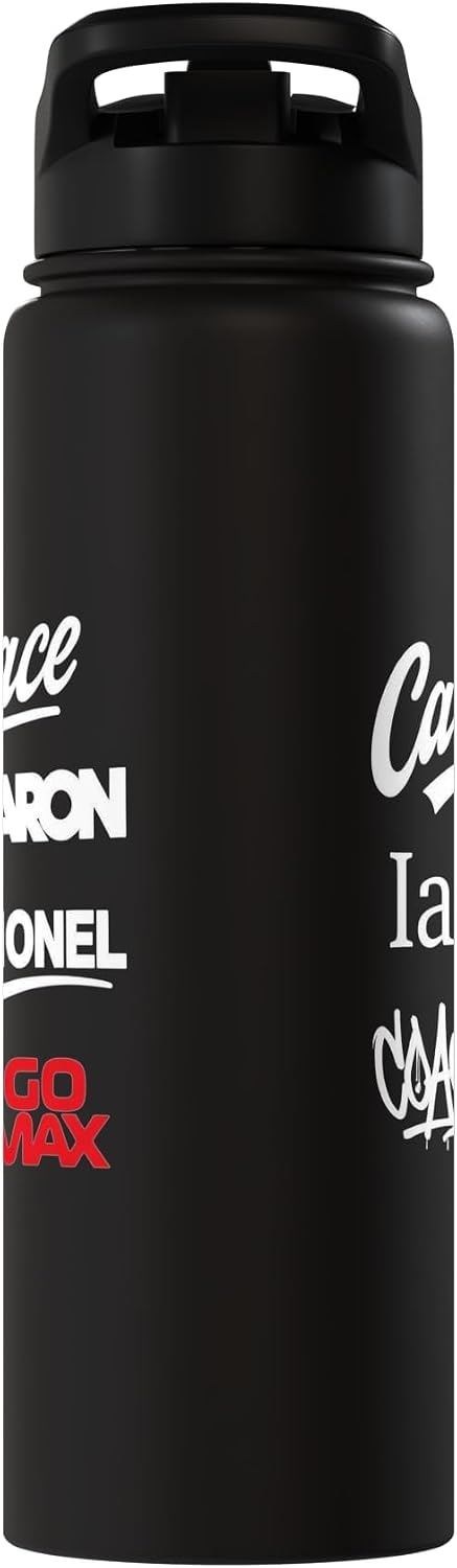TEAM CANDACE Baron Coleman Fan Shirt Ian Coach Lionel GO MAX Stainless Steel Insulated Water Bottle