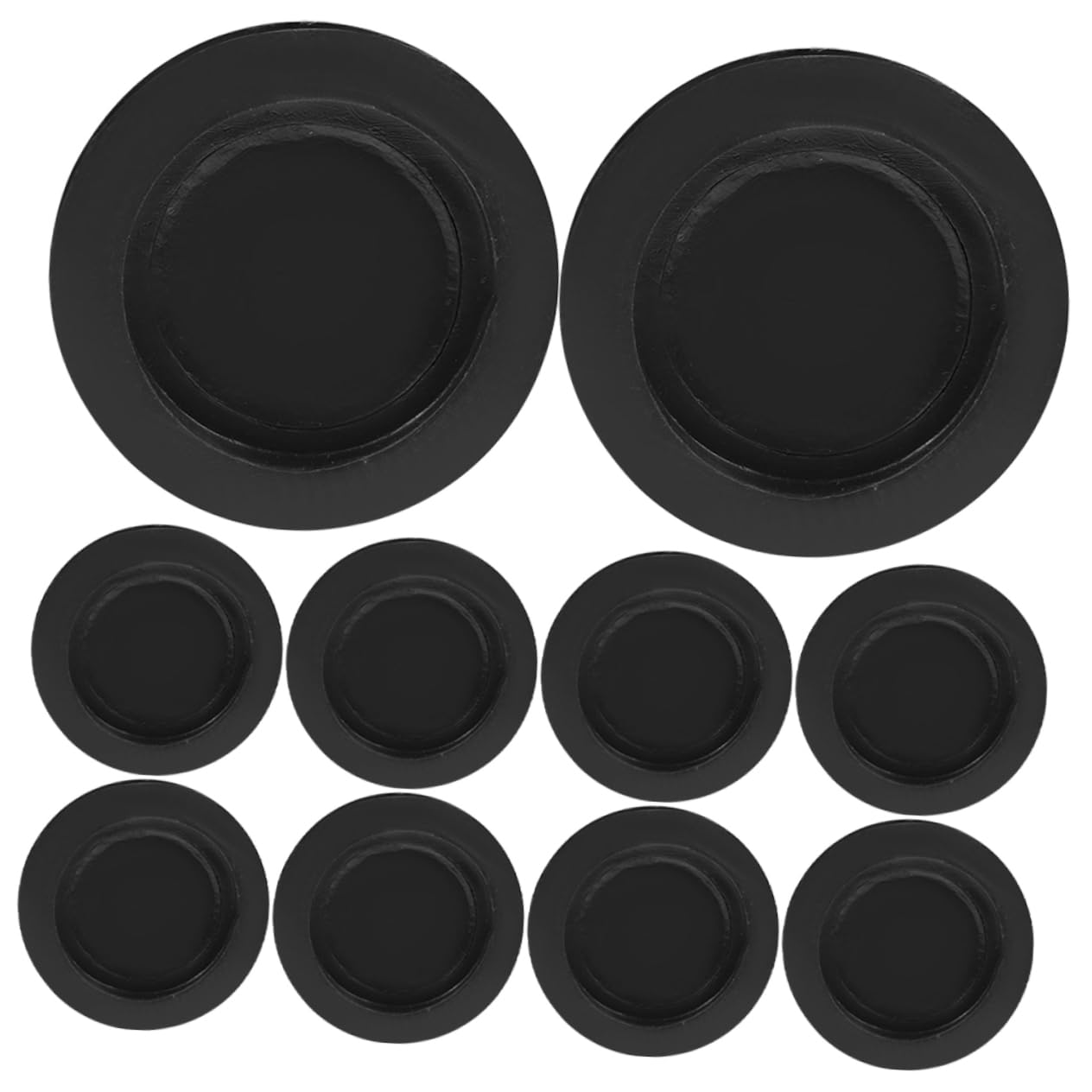 Amazon.co.jp: WOONEKY 10個入り ボックス 丸ゴム栓 お金の節約