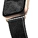 NOMAD Modern Band (Slim) for Apple Watch 40mm/38mm | Black Horween Leather | Gold Hardware