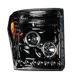 Recon Accessories 264272BK Headlight Assembly