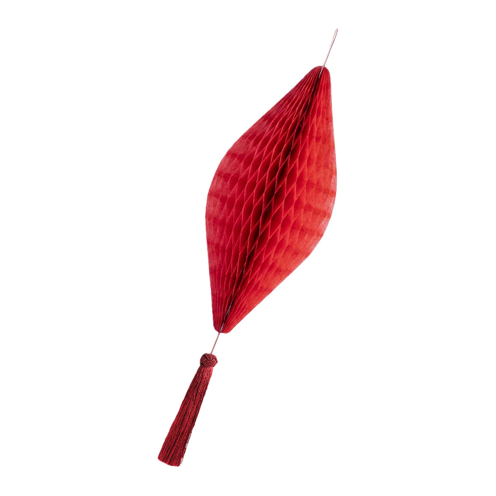 Hsioluted Unique 3D Design Red Honeys Comb Lamp Easy Hanging Pendant for Parties Special Event Decoration Red Honeys Comb Lamp
