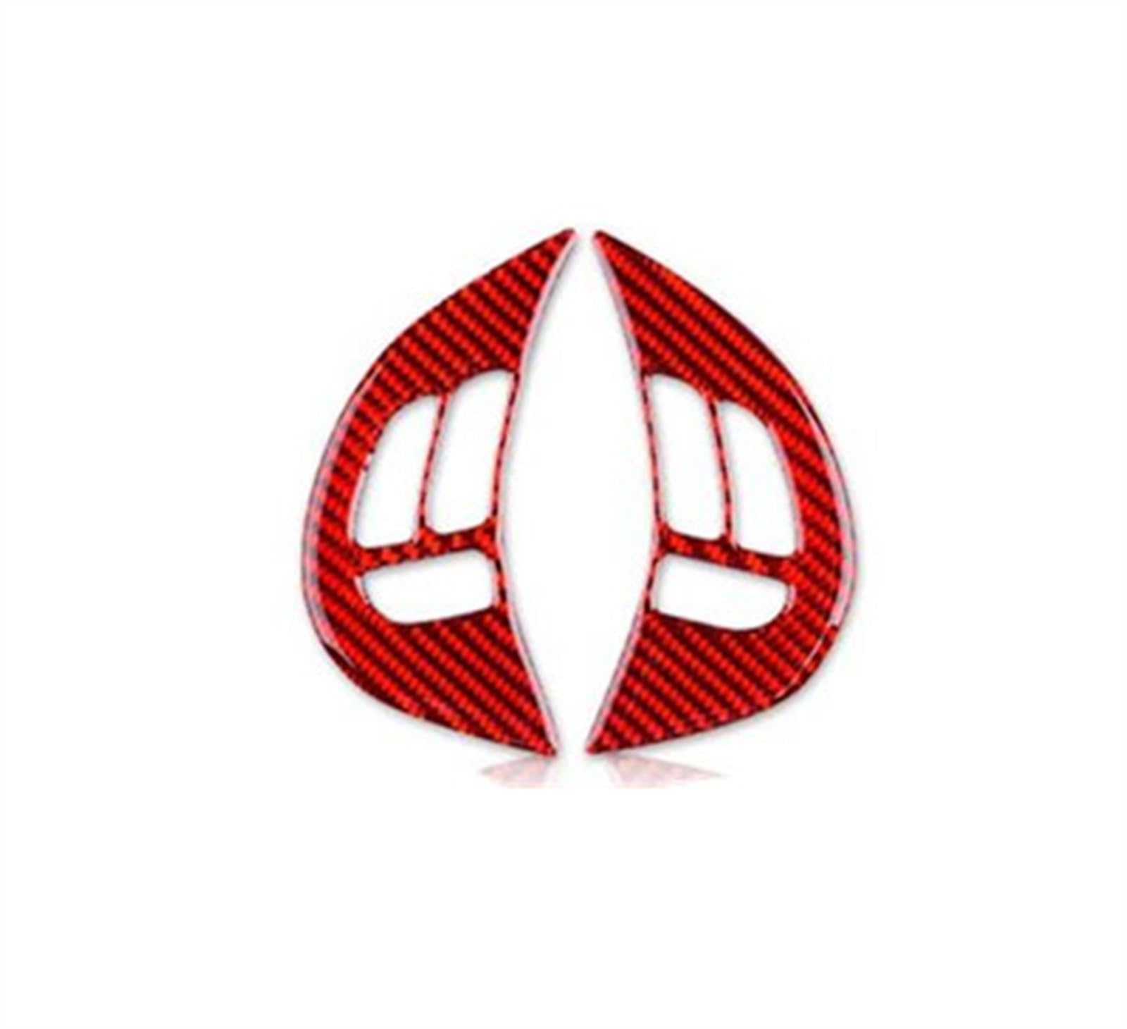 Piwine Red C Car Decoration Interior Accessories Steering Wheel Key Stickers For Subaru For Impreza 2009 2010 2011