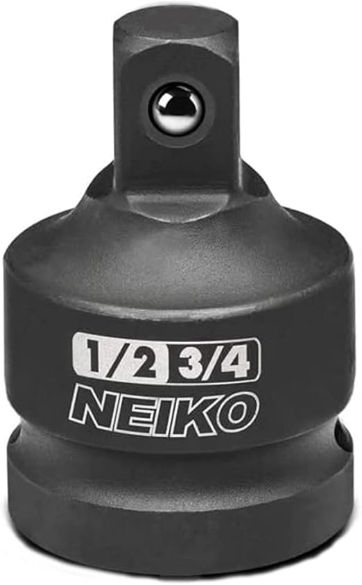 Neiko a 3 4 Female To 1 2 Male Impact Adapter Socket Adapter Reducer For Use With Impact Guns Wrenches Breaker Bars Or Ratchets Drive Sockets Amazon Com