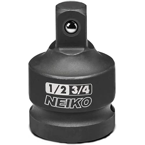 NEIKO 30237A 3/4" Female to 1/2" Male Impact Adapter | Socket Adapter Reducer | For Use with Impact Guns/Wrenches, Breaker Bars or Ratchets
