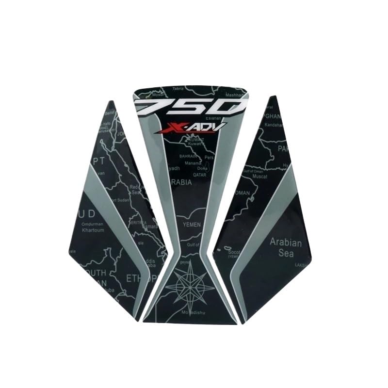 X-ADV 750 autocollants de réservoir moto anti-rayures kit