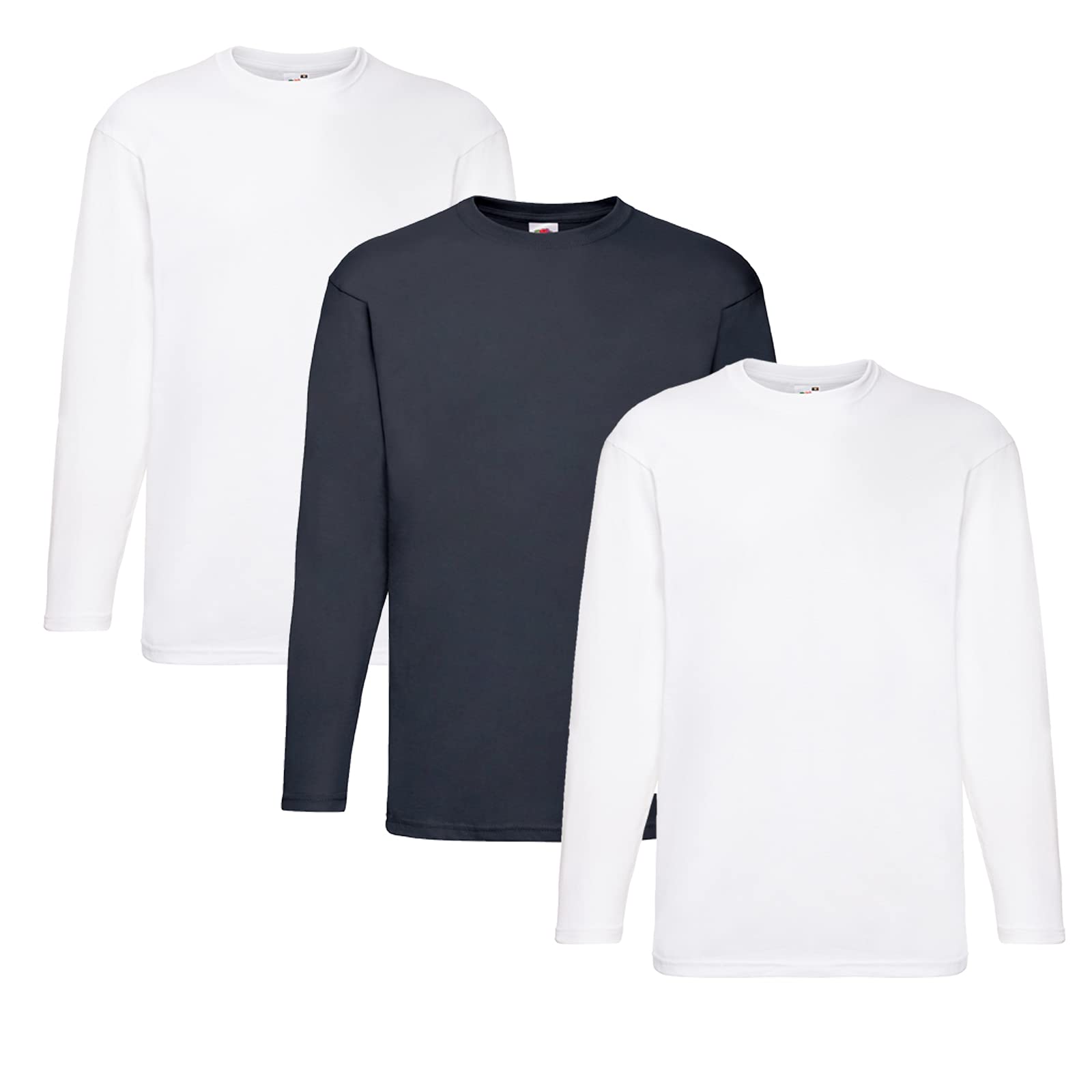 Fruit of the Loom Men's Long-Sleeved Valueweight Tee Sports Top, Matt, L