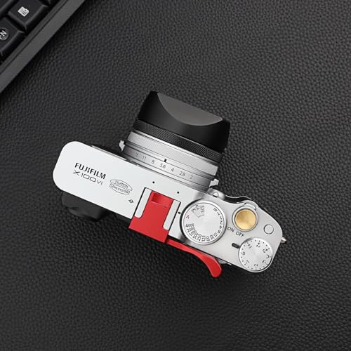 image for Haoge LH-X54B Square Metal Lens Hood with 49mm Adapter Ring for Fujifi