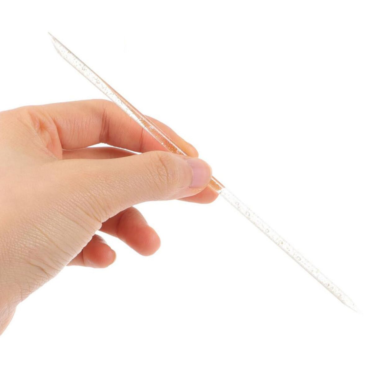 200pcs Nail Dotting Tool for Nail Art Lightweight Plastic Dotting Sticks with Dead Skin Cleaning Function and Travel