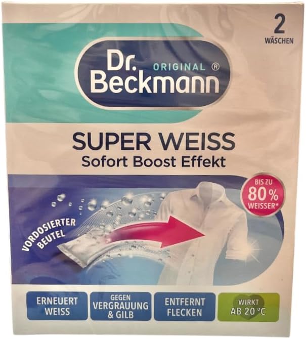 Super WeiÃŸ + Fleckentferner 2 x 40 g