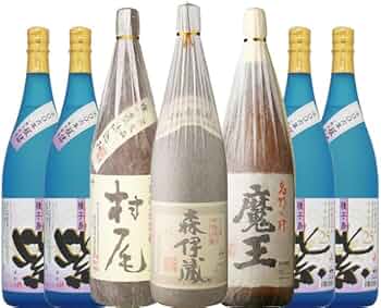Amazon.co.jp: [焼酎くじ] 森伊蔵・村尾・魔王 幻の3Mと呼ばれる芋焼酎