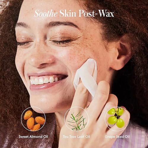 Image of Athena Club Wax Strip Kit Bundle - Face & Body Hair Removal Strips with Soothing Aftercare, Dermatologist-Tested, Easy At-Home Waxing for Smooth Skin