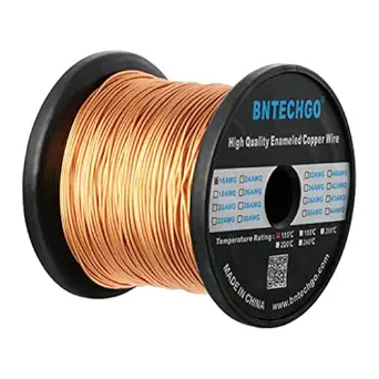 BNTECHGO 16 AWG Magnet Wire - Enameled Copper Wire - Enameled Magnet Winding Wire - 3.0 lb - 0.0492