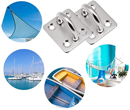 YOFX Piastra murale in Acciaio Inox 304,Foro