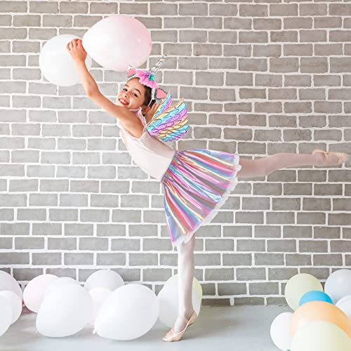 Disfraz Unicornio para Niñas con Tutu y Alas miniatura 6