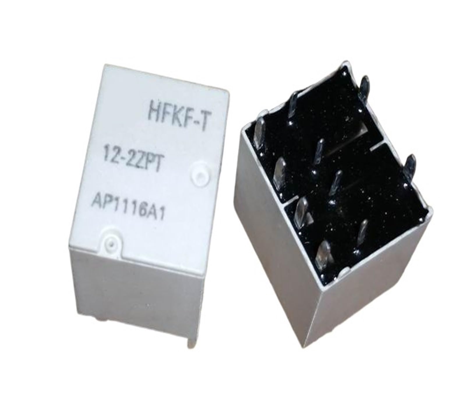 Relé HFKF-T 12-2ZPT evita sobrecalentamientos en sistemas KF-2C-12V-25A de 10 pines