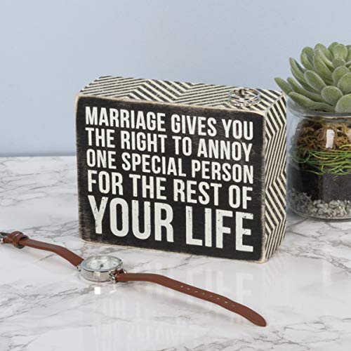 Primitives-by-Kathy-27346-Chevron-Trimmed-Box-Sign-One-Special-Person Primitives by Kathy 27346 Chevron Trimmed Box Sign One Special Person