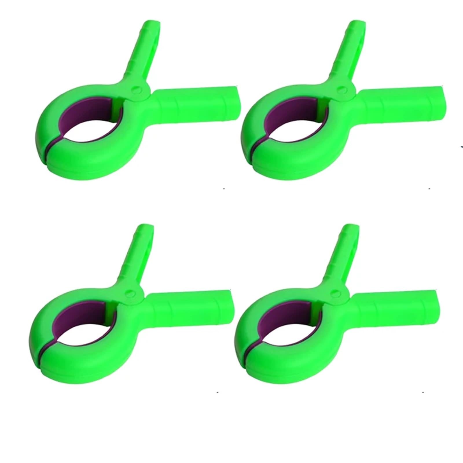 Beach Towel Clips 2/4pcs Plastic Clothes Pins With Strong Anti-Rust Springs Heavy Duty Beach Towel Clips Laundry Clothespins To Keep Your(4pcs green)