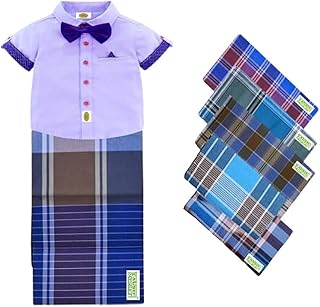 Tausif Creation® New Traditional Multicolor 100% Cotton 'KIDS LUNGI' With Rich Colors, Softness, Comfort And Ready To Wear... Price In India