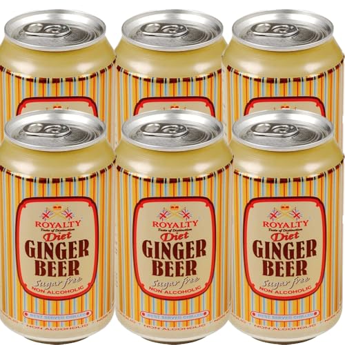 Royalty Ginger Beer Diet cans