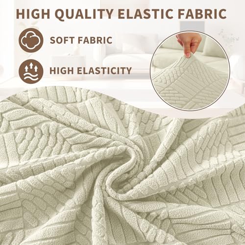 Ystyle Sofa Sitzkissenbezug Stretch, Universal Sofakissen Bezug, Kissenbezüge rutschfest, Sofa Überzug… – Ansicht 4