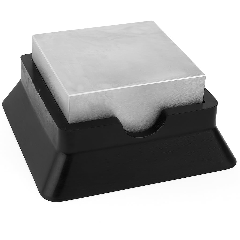 Enclume de bijoutier avec bloc en acier de 6,3 cm pour fabrication de bijoux