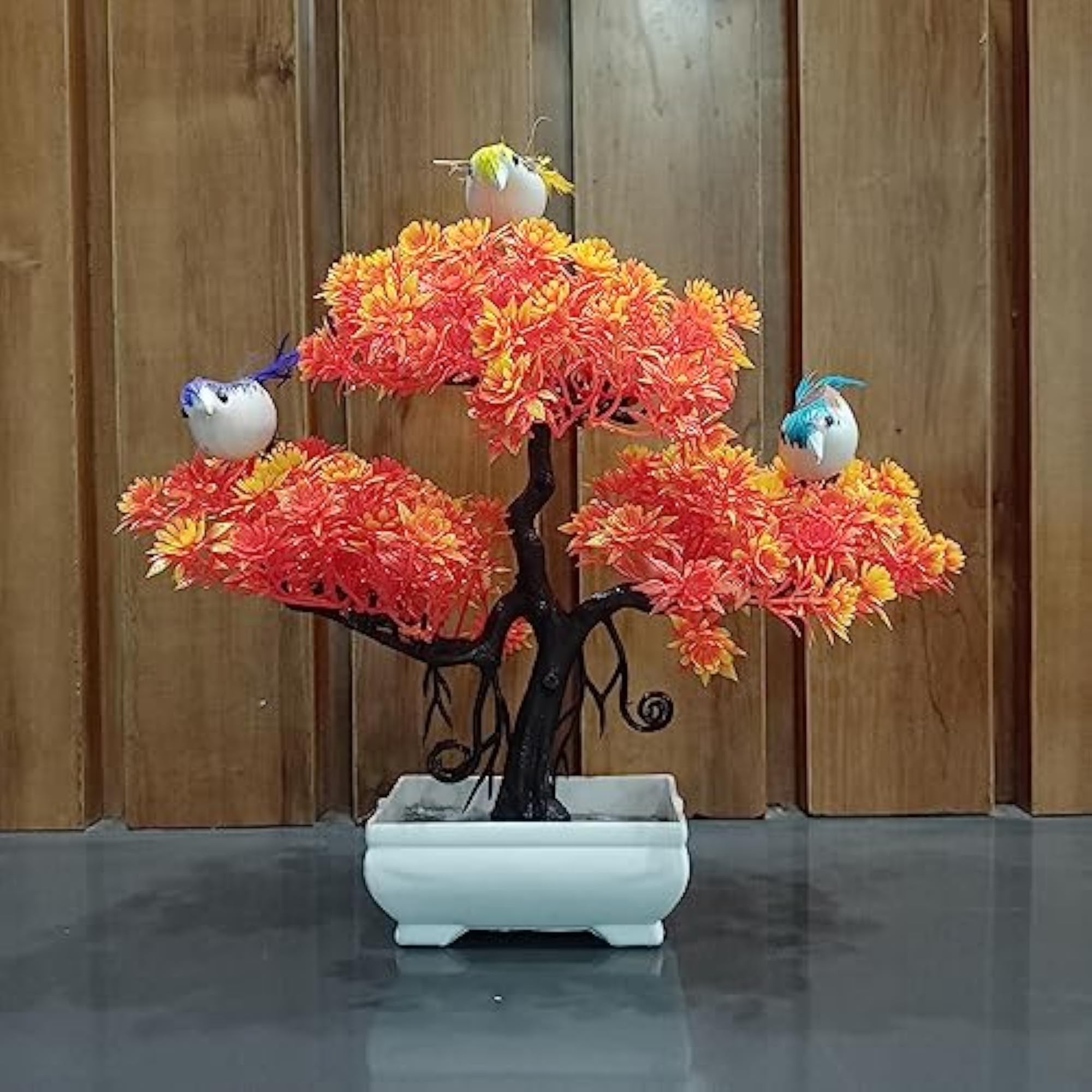 Plastic Artificial Wild Plant for Home Decor