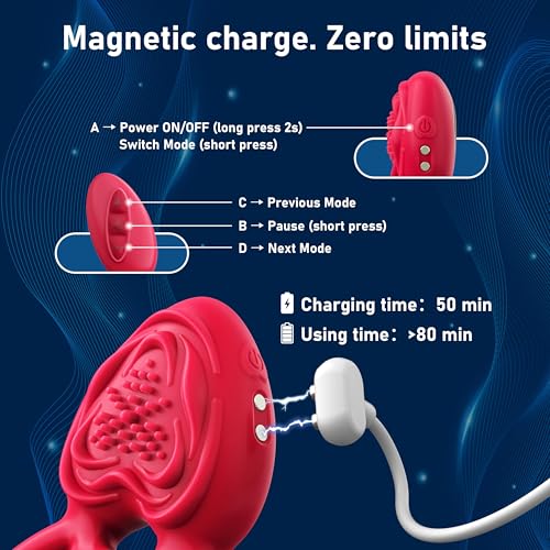 Image of Vibrating Cock Ring Male Sex Toy, 3 in 1 Penis Ring Vibrator with 10 Vibrations, Male Masturbator Sex Toys for Couples with Remote Control for Clitoral Stimulator, Silicone Sex Machine Adult Toy