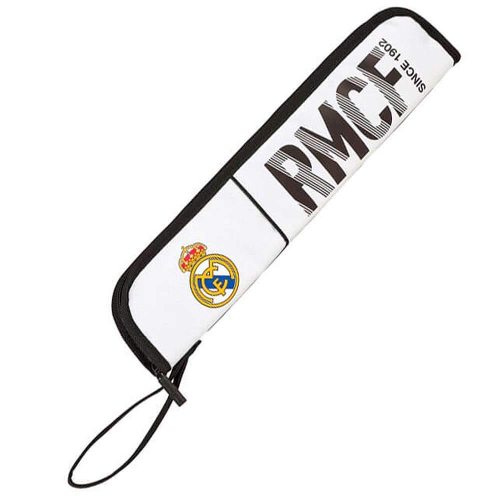 Real Madrid 811854284 2018 Portaflauta, 37 cm, Blanco